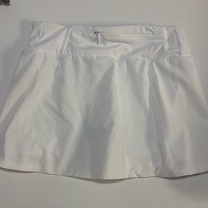 Fabletics never worn tennis skirt size S color white